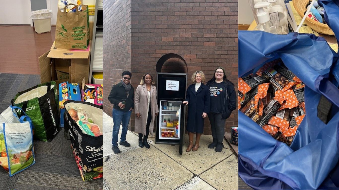 Photos of GSPP Rehabilitation's South Philly Fridge pantry at 19th & South