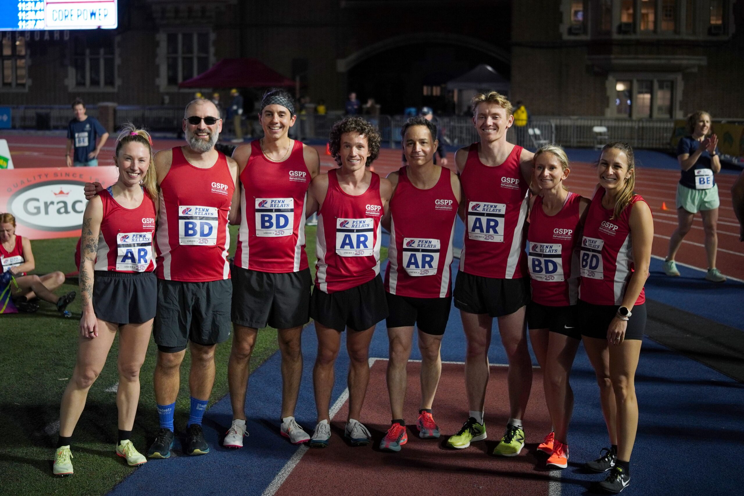 GSPP team at the Penn Relays