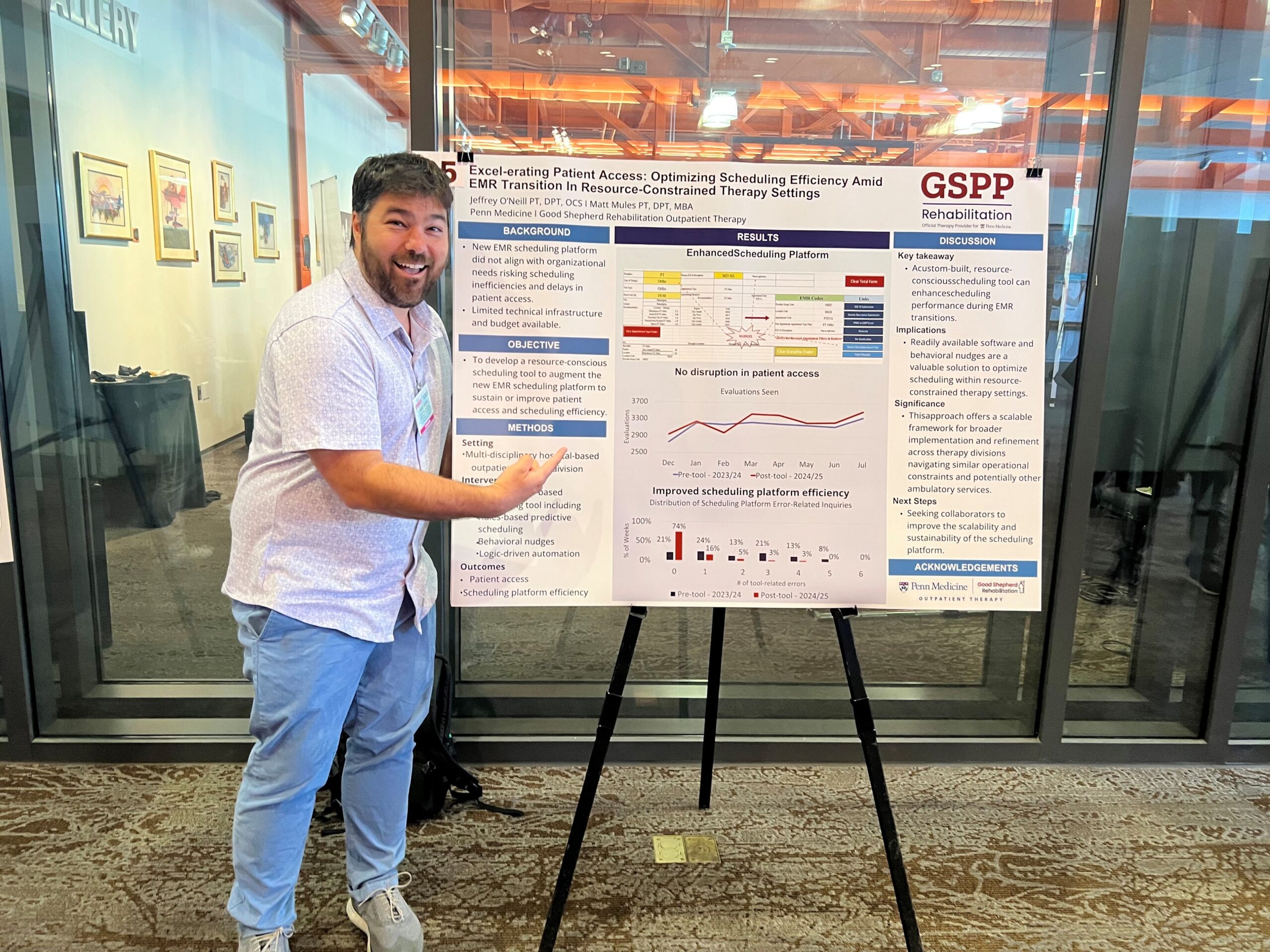 poster presentation at DISRUPT 2026